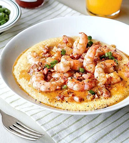 Best Shrimp And Grits Recipe
 Shrimp and grits recipe without pork