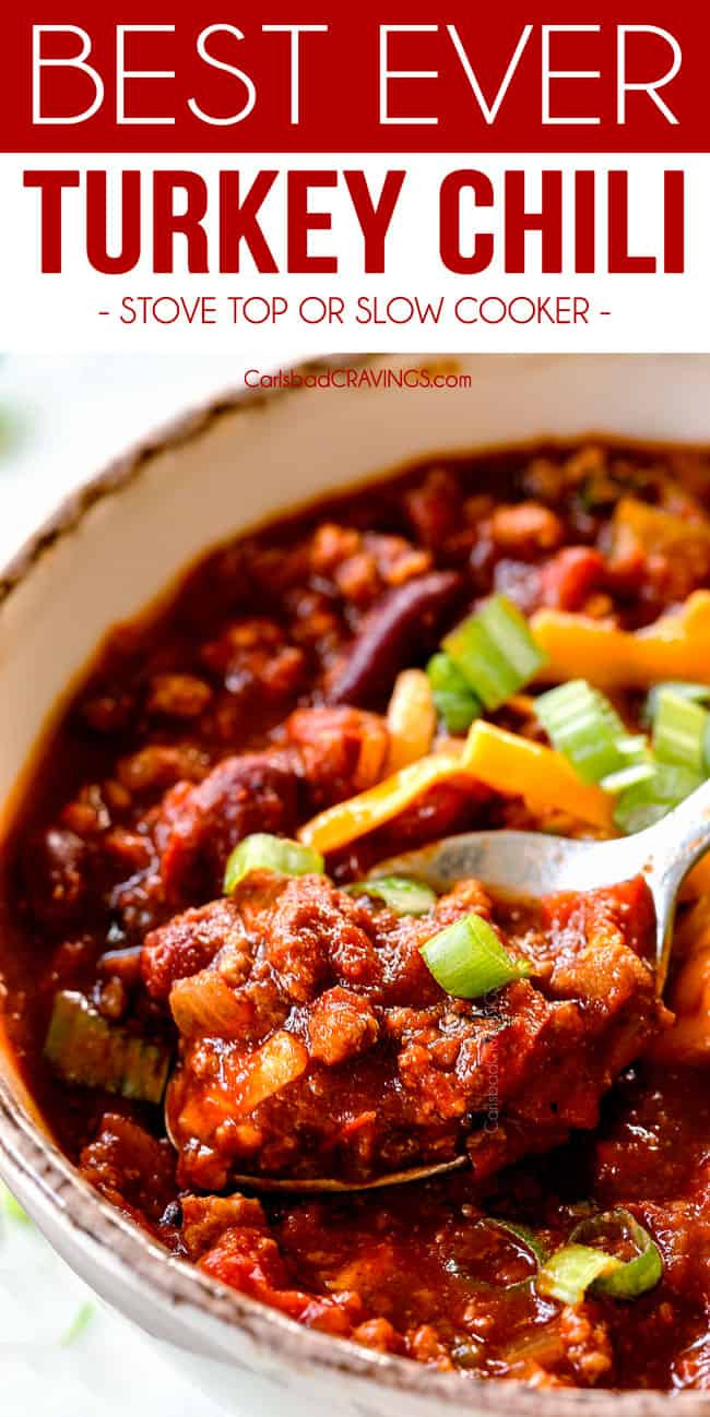 Best Turkey Chili
 BEST Turkey Chili with a Secret Ingre nt Stove Top or