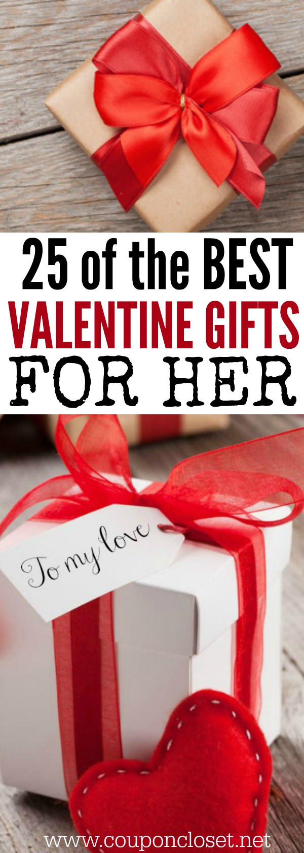 Best Valentine Gift Ideas
 25 Valentine s Day ts for Her on a bud  Coupon Closet