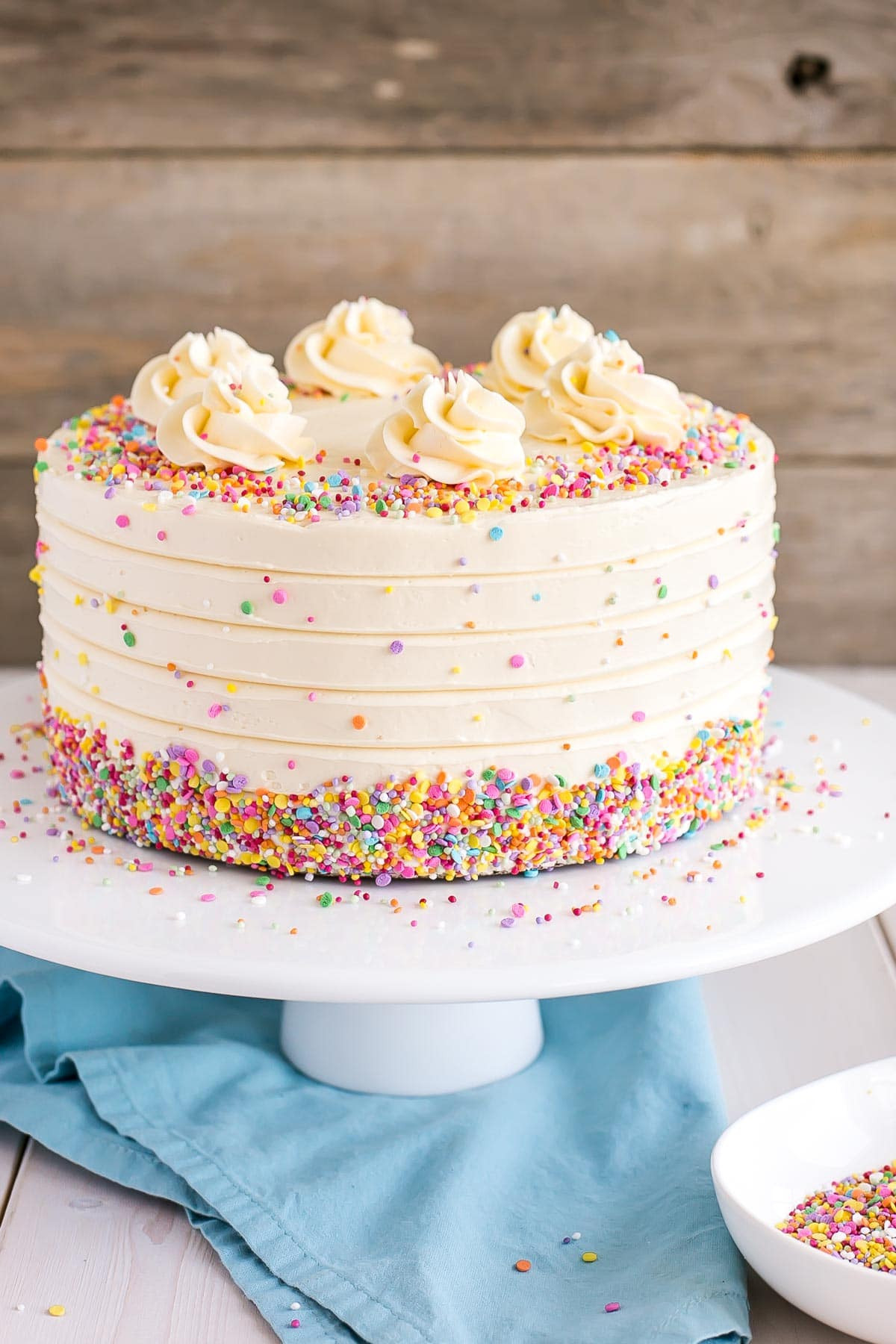 Best Vanilla Birthday Cake Recipe
 Vanilla Cake With Vanilla Buttercream