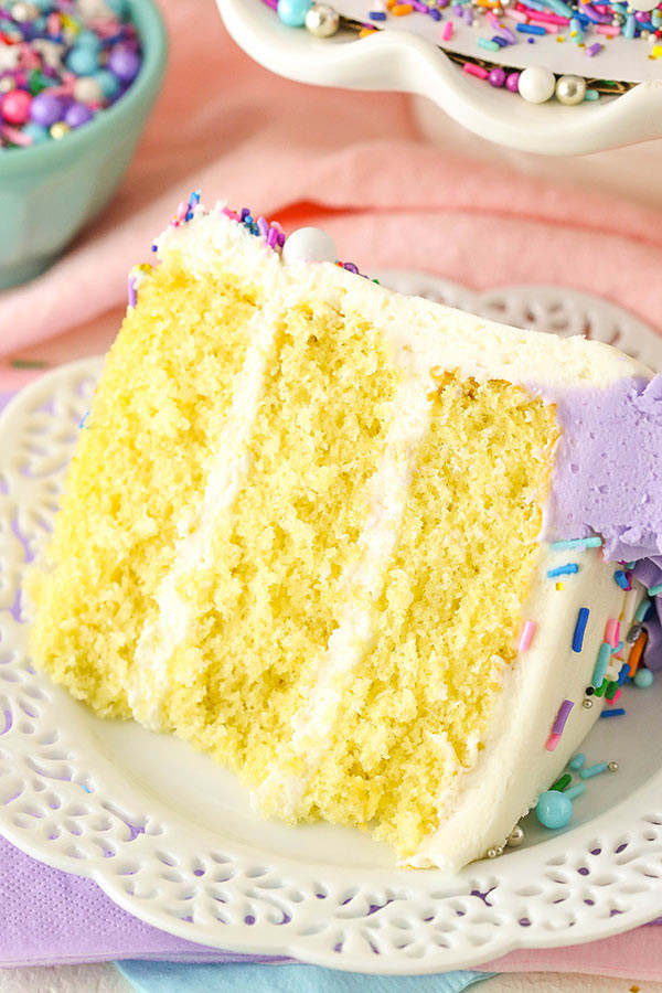 Best Vanilla Birthday Cake Recipe
 BEST Vanilla Layer Cake