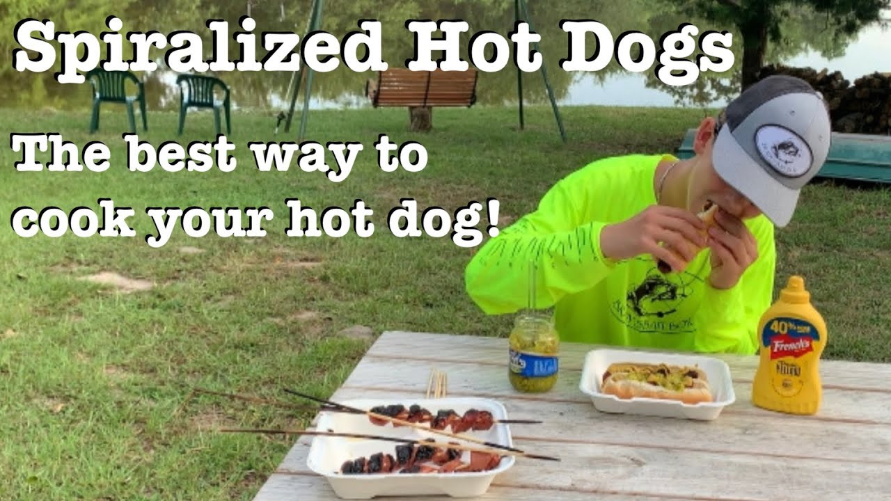Best Way To Microwave Hot Dogs
 Spiralized Hot Dogs The BEST way to cook your hot dog