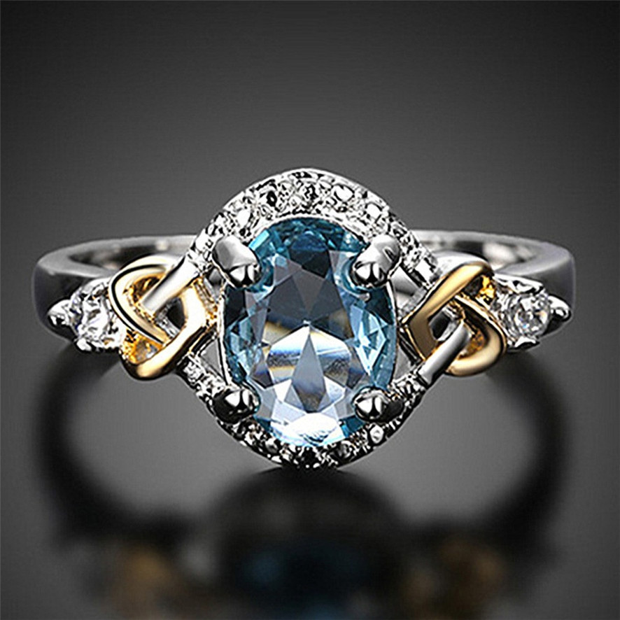 Best Wedding Rings For Women
 Best Price 2018 Women Wedding Engagement Ring Crystal