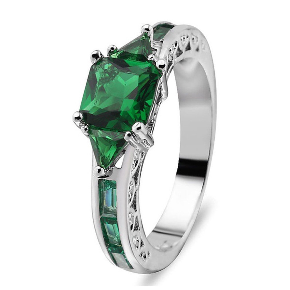 Best Wedding Rings For Women
 Promotion Elegant Rings Women Crystal Natural Color