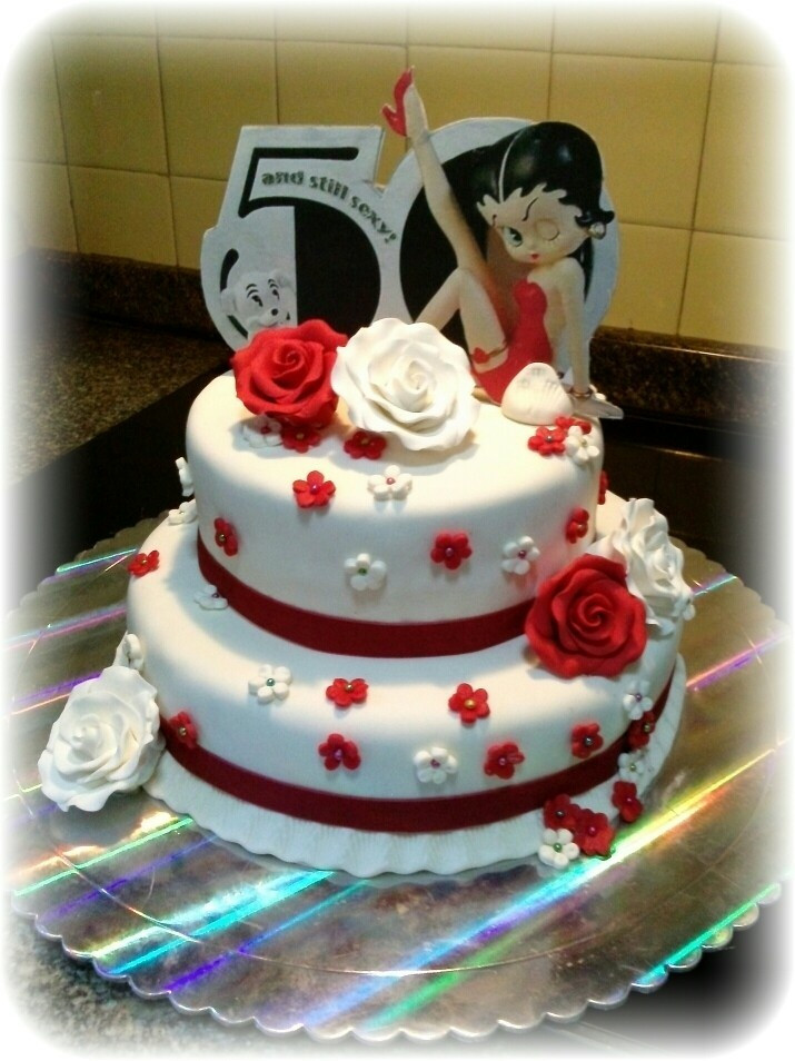 Betty Boop Birthday Cake
 Pin on Tortas cakes