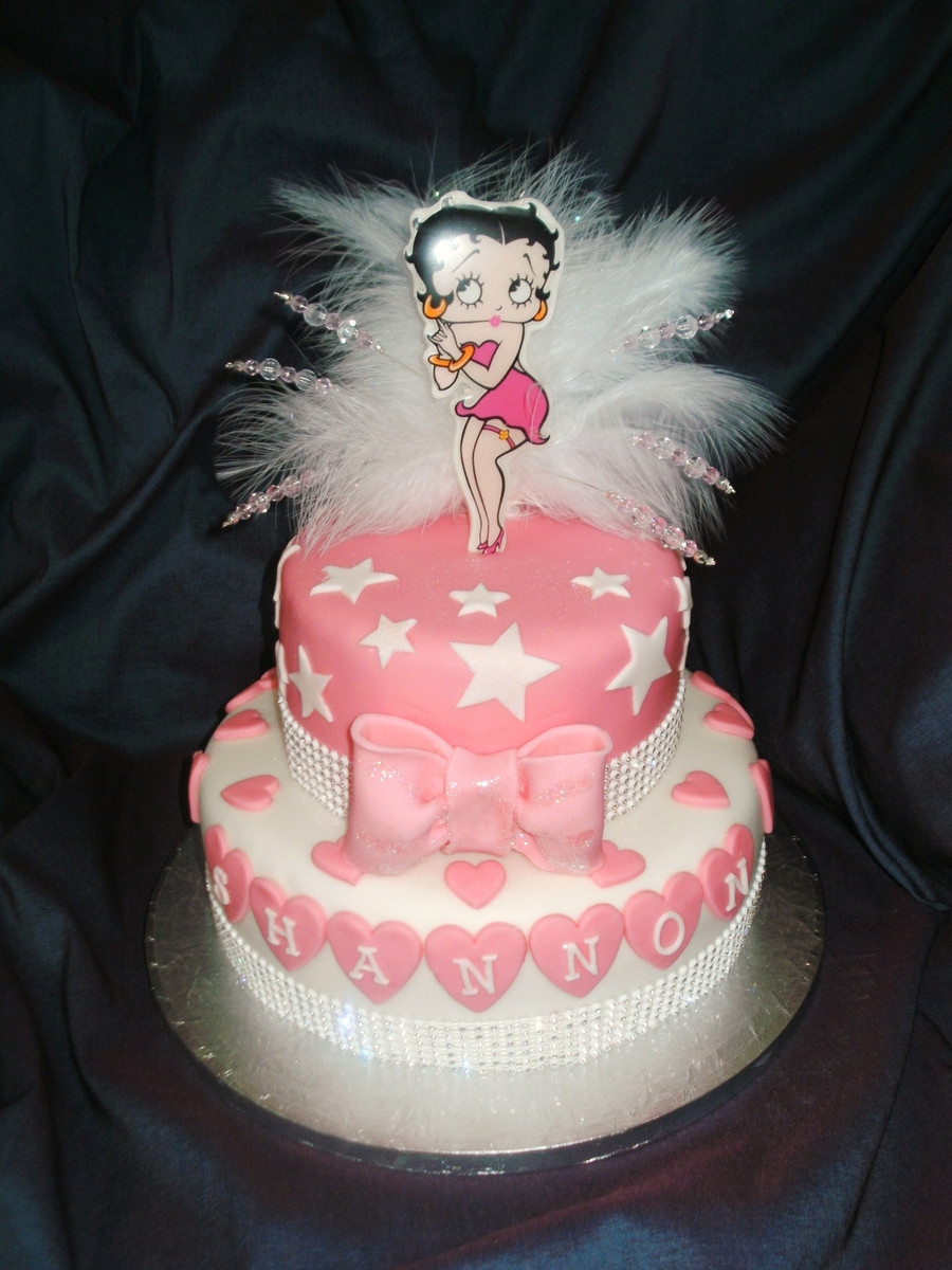 Betty Boop Birthday Cake
 Betty Boop Cake CakeCentral