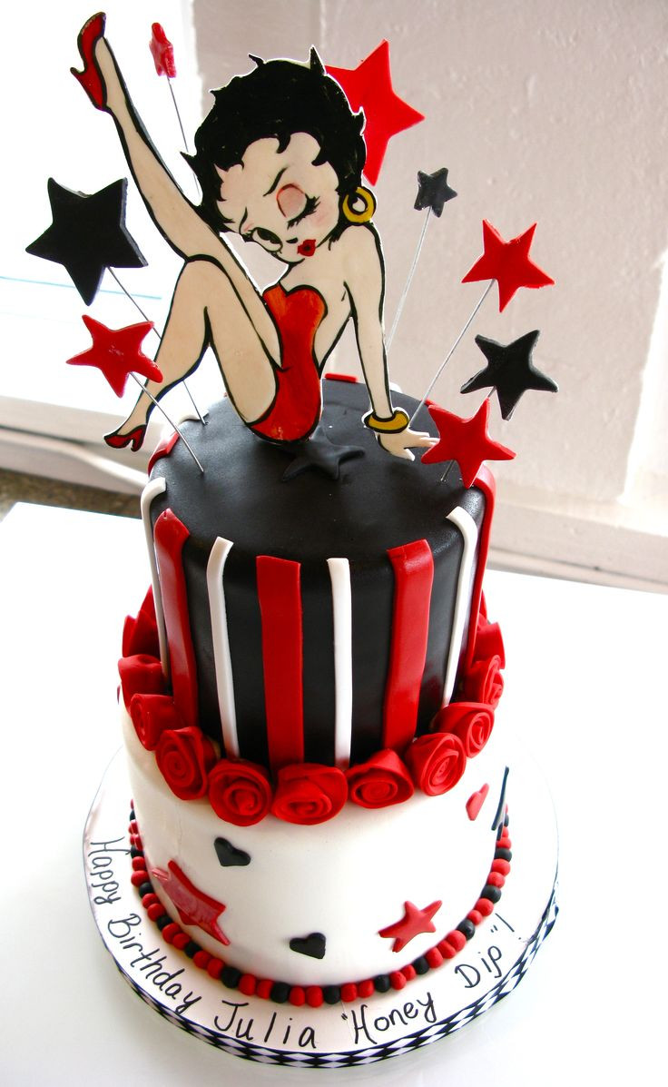 Betty Boop Birthday Cake
 62 best images about 50th Birthday Bash on Pinterest