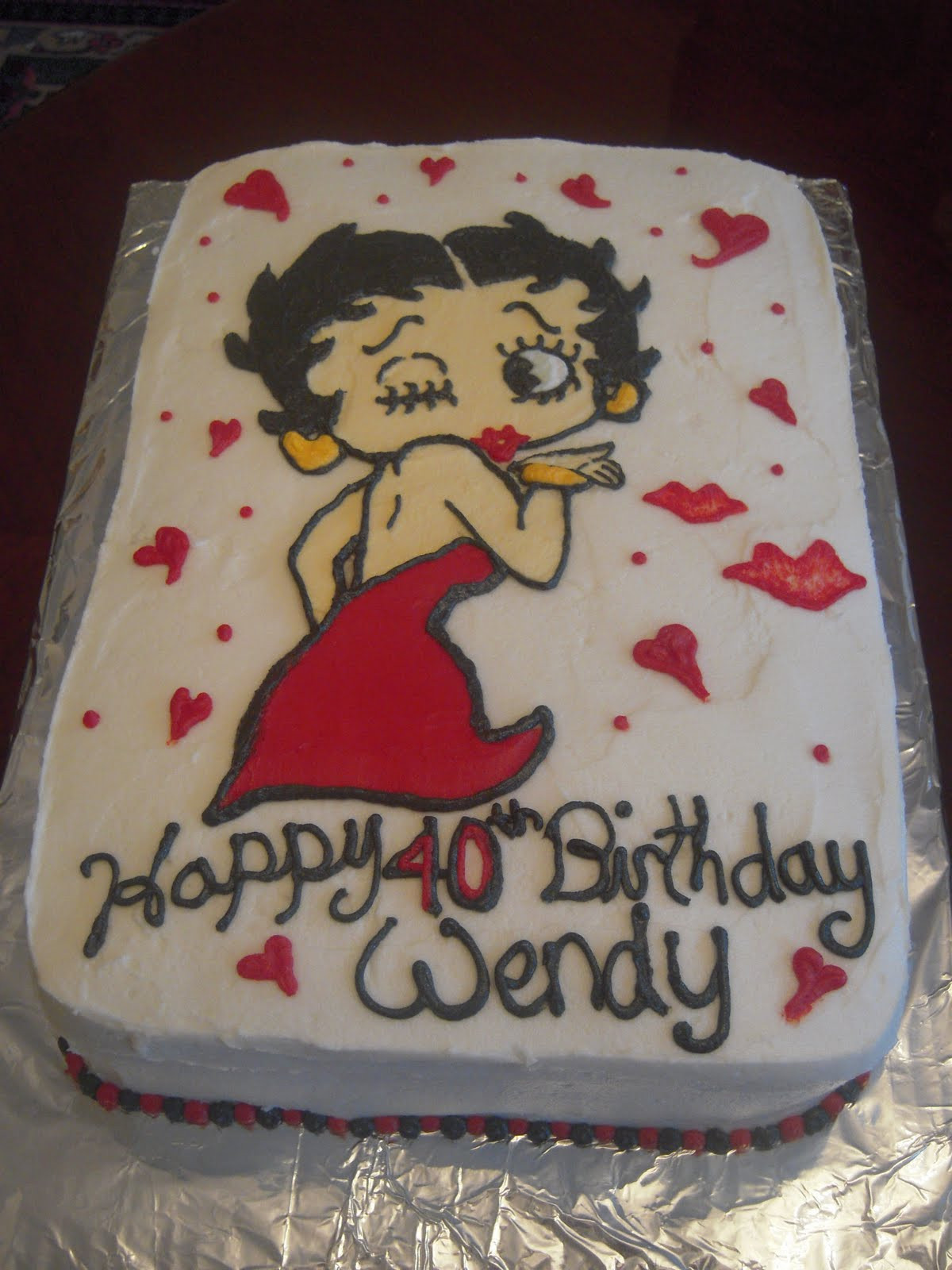 Betty Boop Birthday Cake
 Betty Boop Cakes – Decoration Ideas