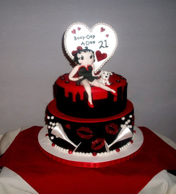 Betty Boop Birthday Cake
 Southern Blue Celebrations Betty Boop