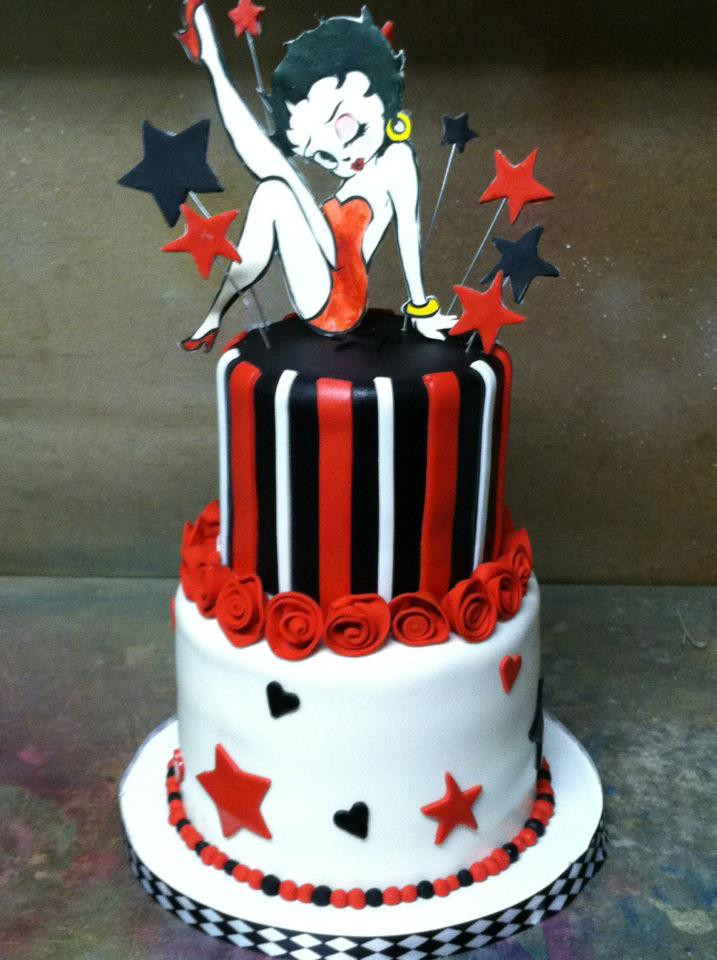 Betty Boop Birthday Cake
 Betty Boop Cake by AbbyRathburn on DeviantArt