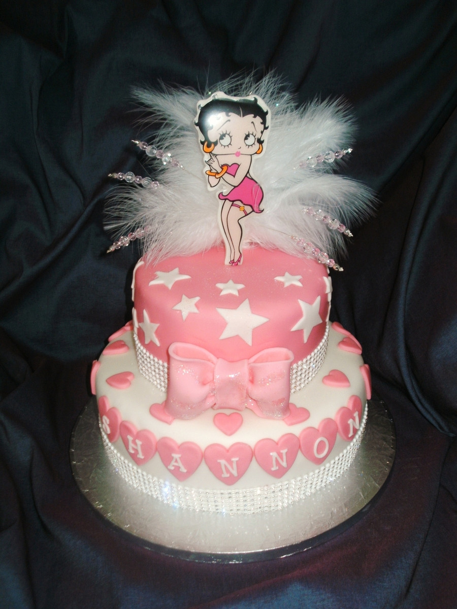 Betty Boop Birthday Cakes
 Betty Boop Cake CakeCentral