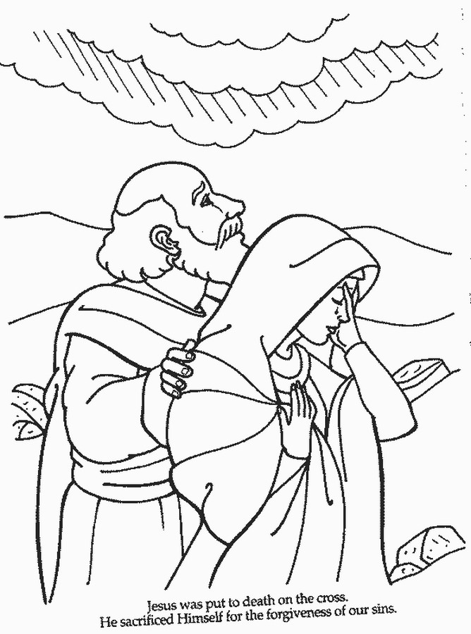 Bible Coloring Pages For Kids
 Free Printable Bible Coloring Pages For Kids