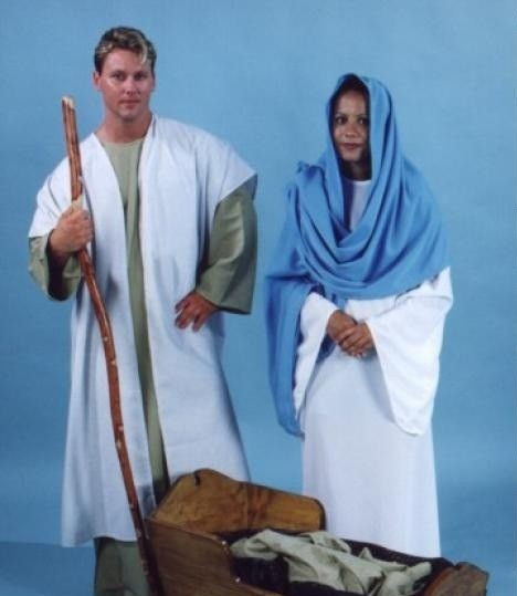 Bible Costumes For Adults DIY
 Joseph & Mary Biblical Costumes With images