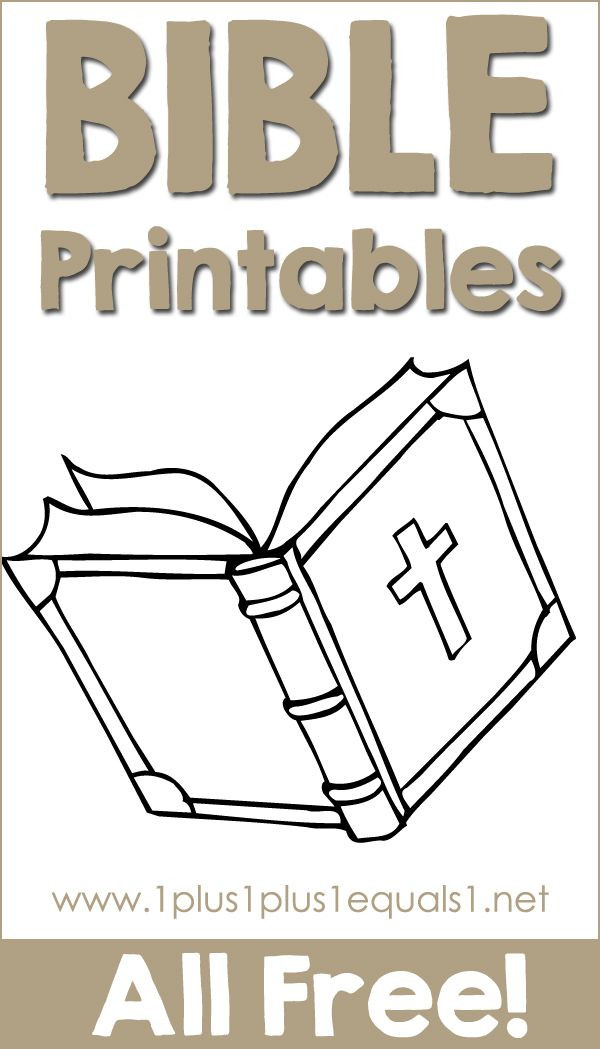 Bible Crafts For Preschoolers Free
 Free Bible Printables for Kids