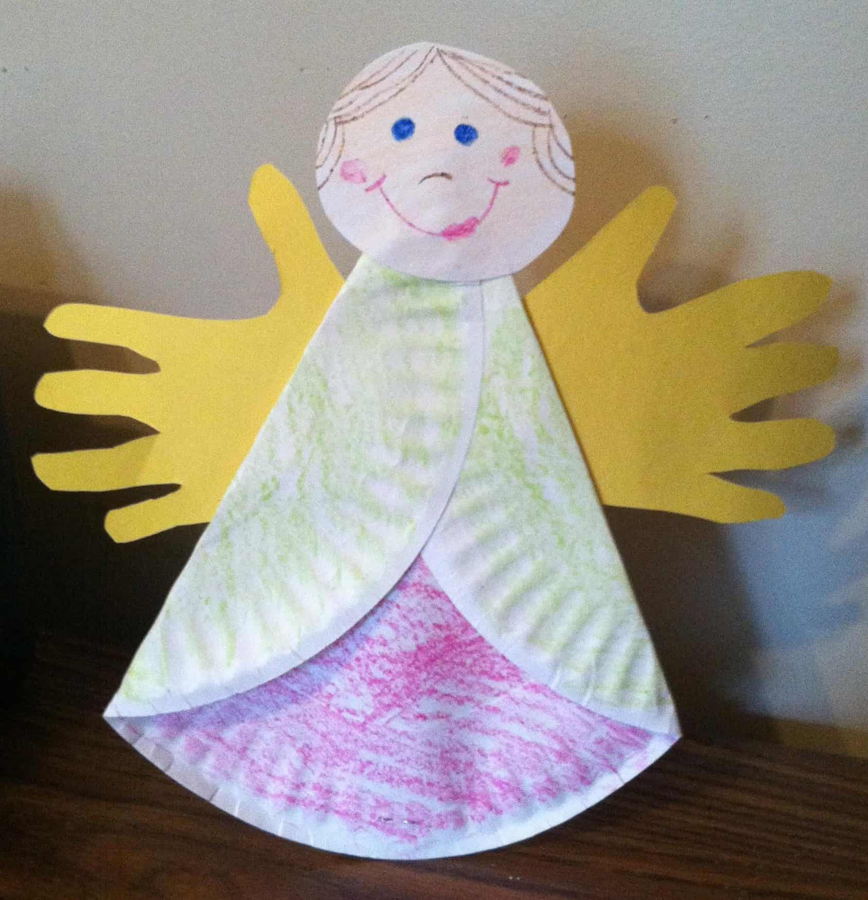 Bible Crafts For Preschoolers Free
 Gabriel Told About Jesus Bible Craft Children s Bible