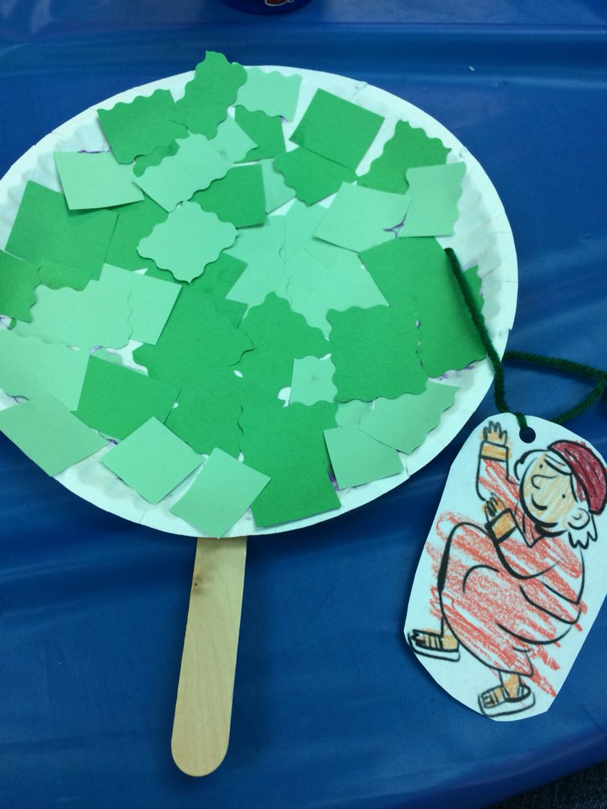 Bible Crafts For Preschoolers Free
 Zacchaeus craft …