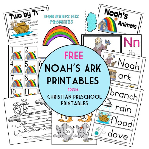 Bible Crafts For Preschoolers Free
 Free Noah s Ark Bible Printables Bible Crafts and Resources