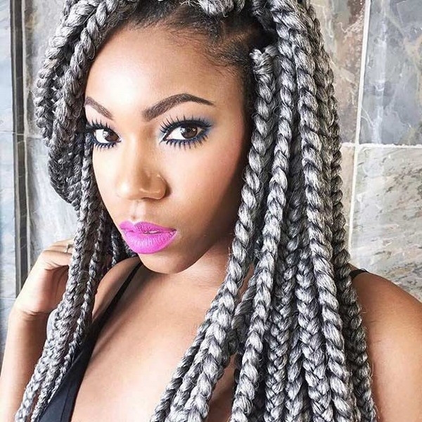 Big Braids Hairstyles Pictures
 42 Best Big Box Braids Styles with Beautified Designs