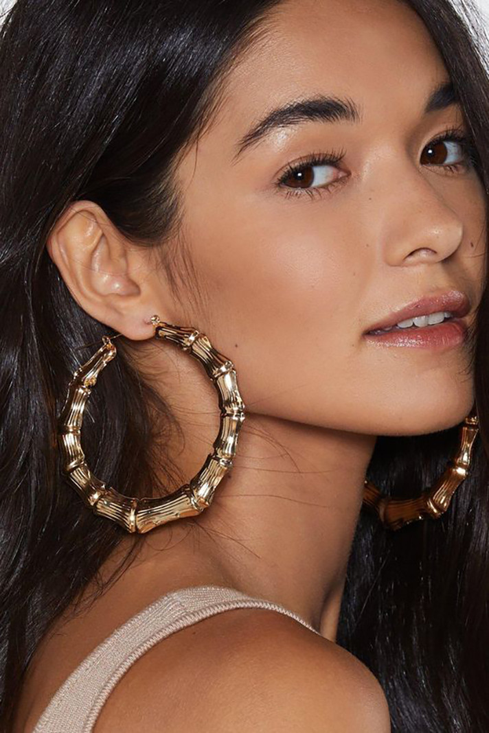 Big Earring
 Huge Hoop Earrings Trend 2019 33 Pairs of Truly Massive