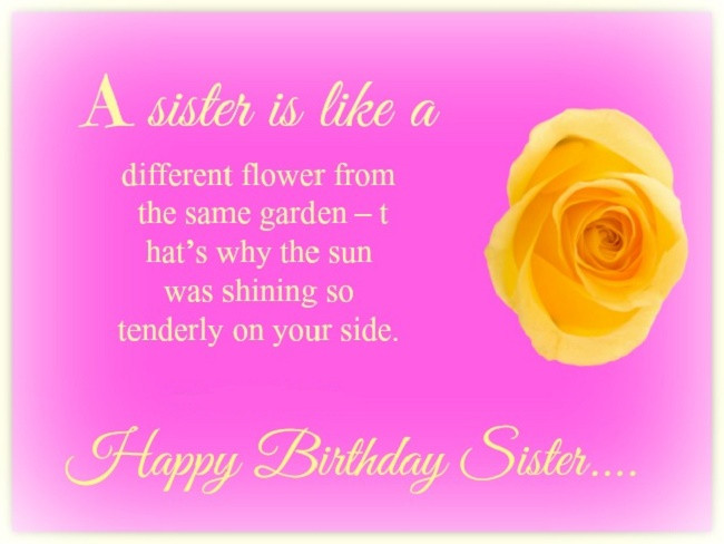 Big Sister Birthday Quotes
 Birthday Quotes for Sister Cute Happy Birthday Sister Quotes