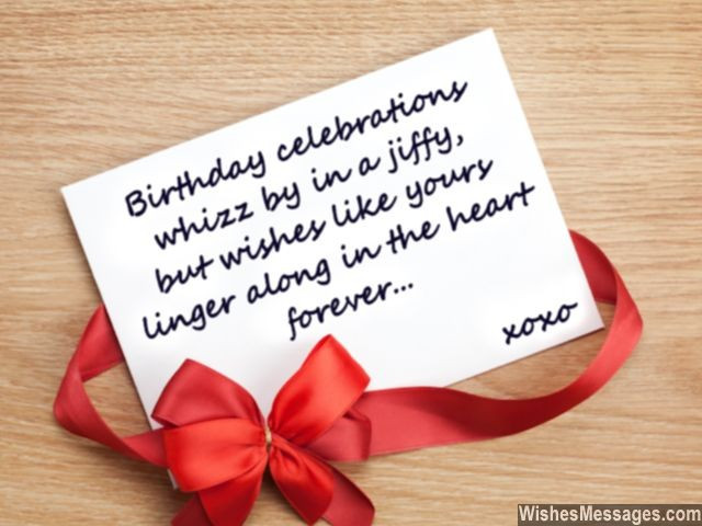 Birthday Appreciation Quotes
 Thank You Messages for Birthday Wishes Quotes and Notes