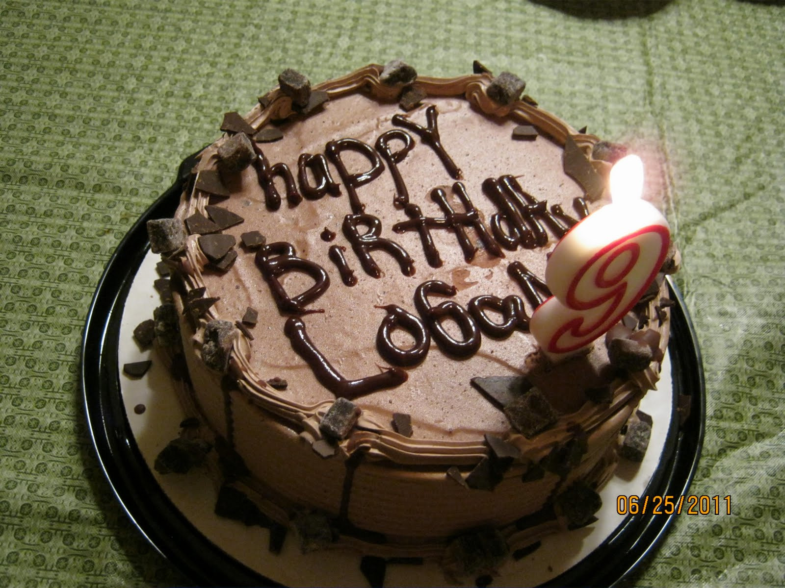 Birthday Cake Blizzard
 Buzz BoBo and The Boys Logan s 9th birthday