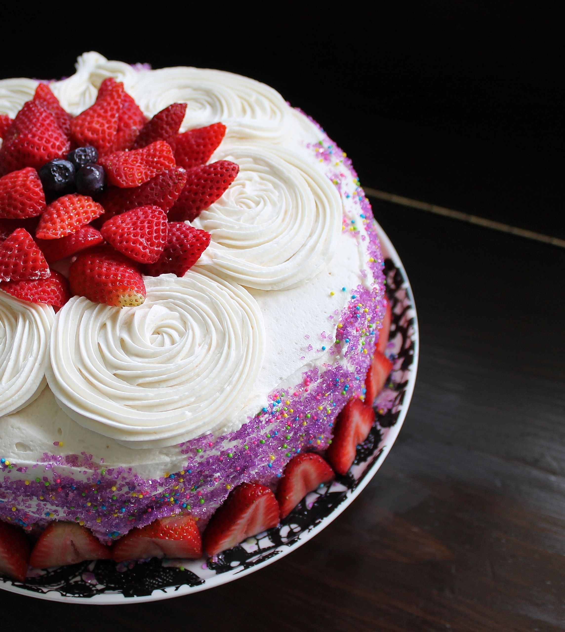 Birthday Cake Frosting
 Vanilla Birthday Cake with the BEST Vanilla Frosting