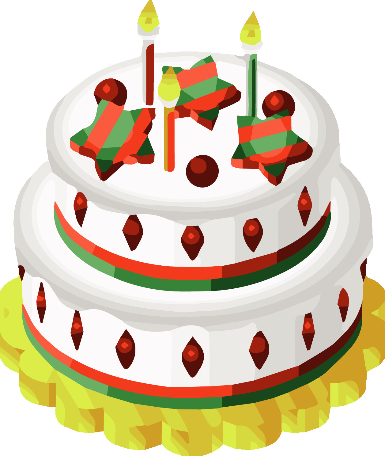 Birthday Cake Graphic
 Christmas Birthday Clip Art List Deluxe