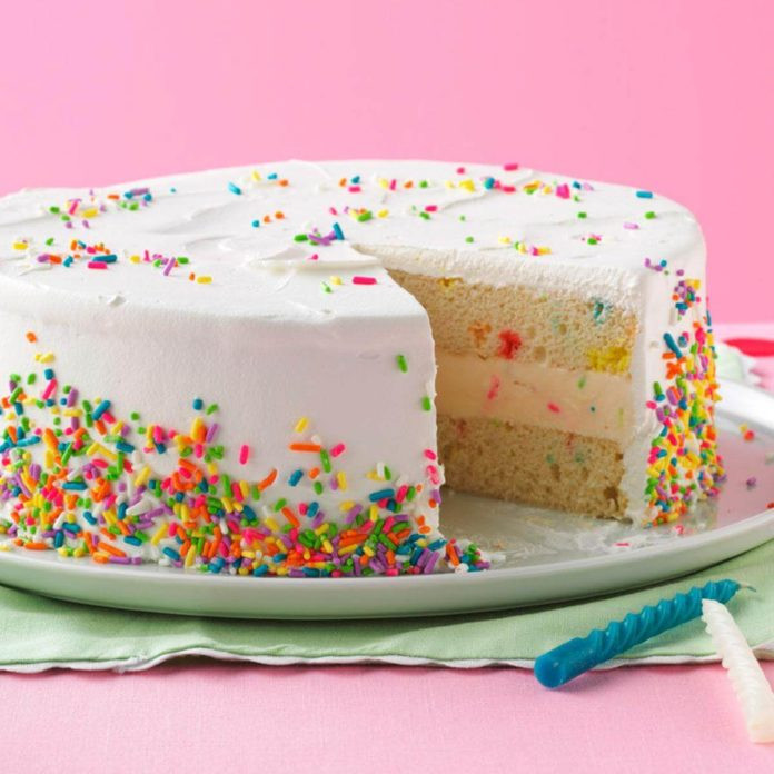 Birthday Cake Icecream
 Ice Cream Birthday Cake Recipe