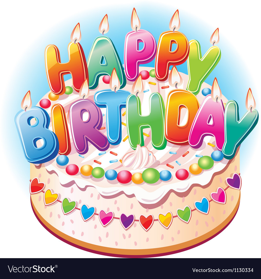 Birthday Cake Images Free
 Birthday cake Royalty Free Vector Image VectorStock