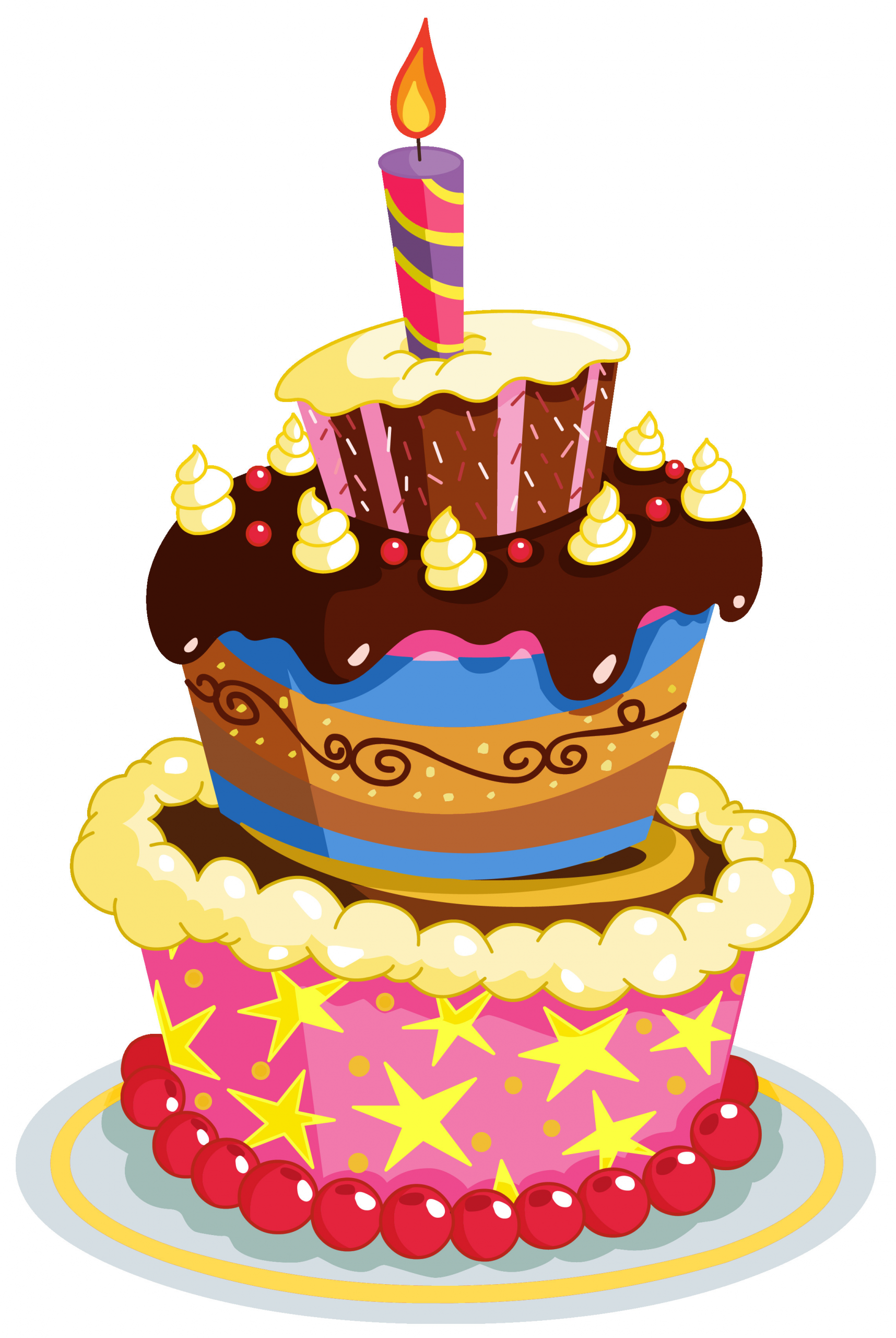 Birthday Cake Images Free
 Birthday Cake Clip Art Free Download Clip Art