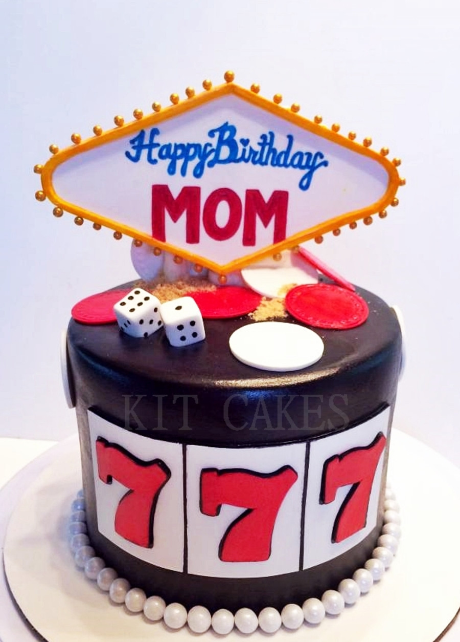 Birthday Cake Las Vegas
 Las Vegas Casino Birthday Cake CakeCentral