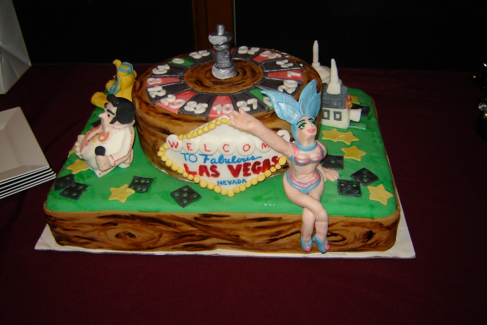 Birthday Cake Las Vegas
 Adventures in Cake Decorating Cake 15 Michael s Viva Las