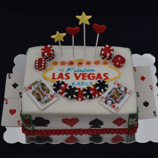 Birthday Cake Las Vegas
 Las Vegas themed Birthday Cake – Nichalicious Baking