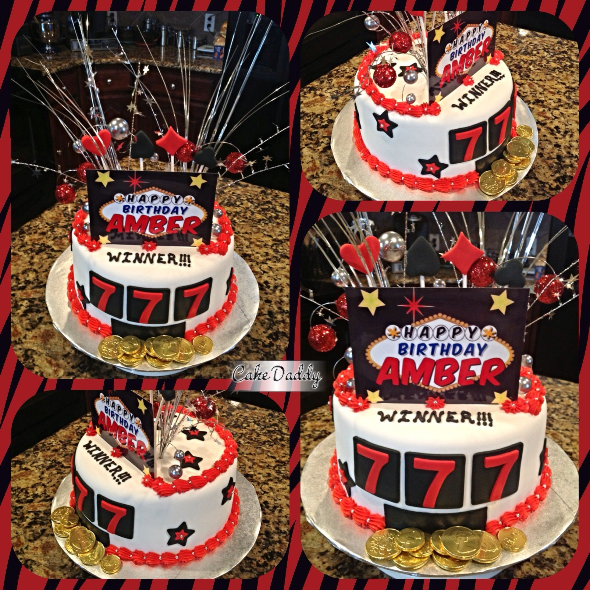 Birthday Cake Las Vegas
 Las Vegas themed birthday cake