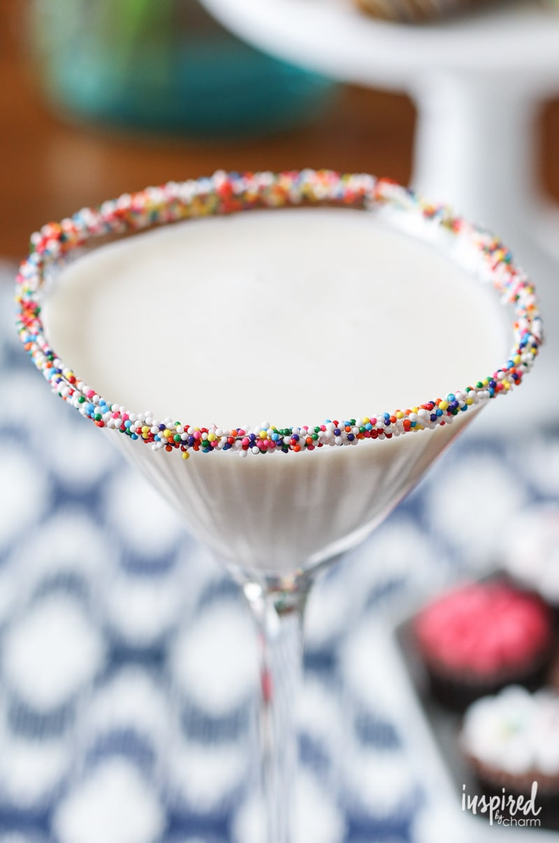 Birthday Cake Martini Recipe
 Birthday Cake Martini cake flavored martini with