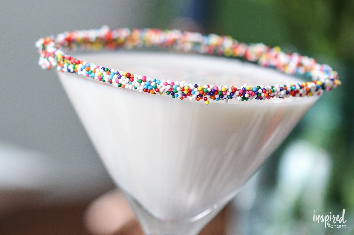 Birthday Cake Martini Recipe
 Birthday Cake Martini cake flavored martini with