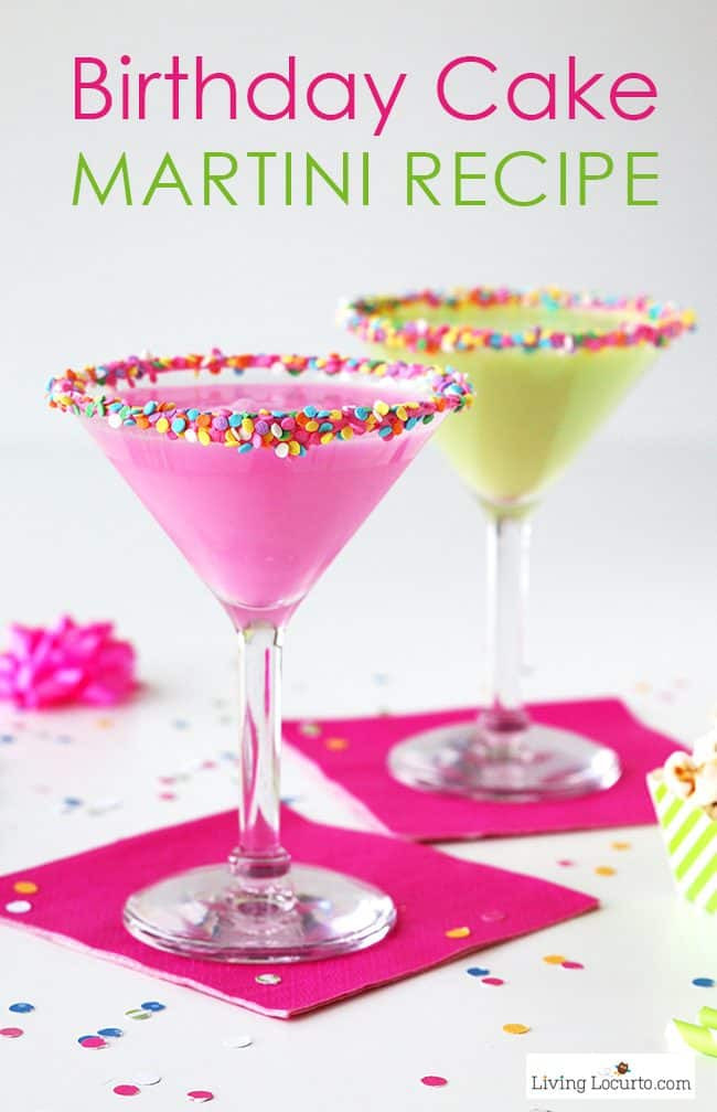 Birthday Cake Martini Recipe
 Birthday Cake Martini Recipe