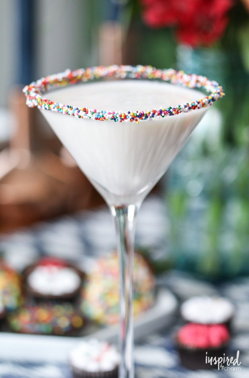 Birthday Cake Martini Recipe
 Birthday Cake Martini cake flavored martini with