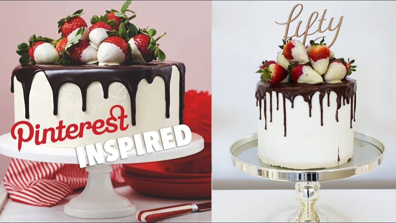 Birthday Cake Pinterest
 PINTEREST INSPIRED BIRTHDAY DRIP CAKE