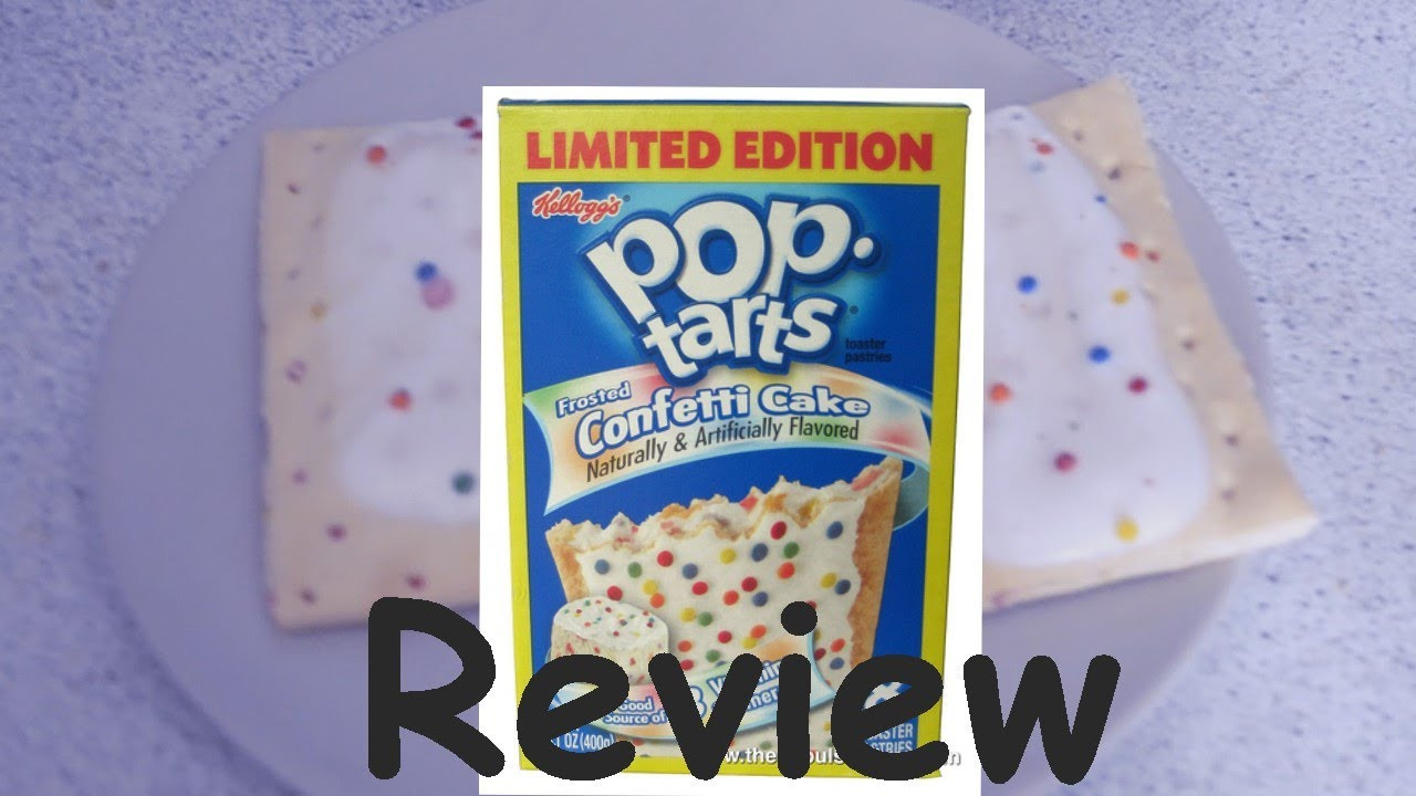 Birthday Cake Pop Tarts
 Pop Tarts Birthday Cake Flavor Review