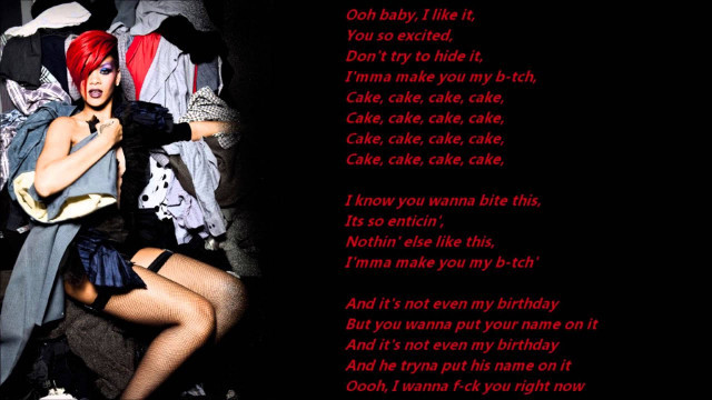 Birthday Cake Rihanna Lyrics
 20 Best Rihanna Birthday Cake Home Inspiration and DIY