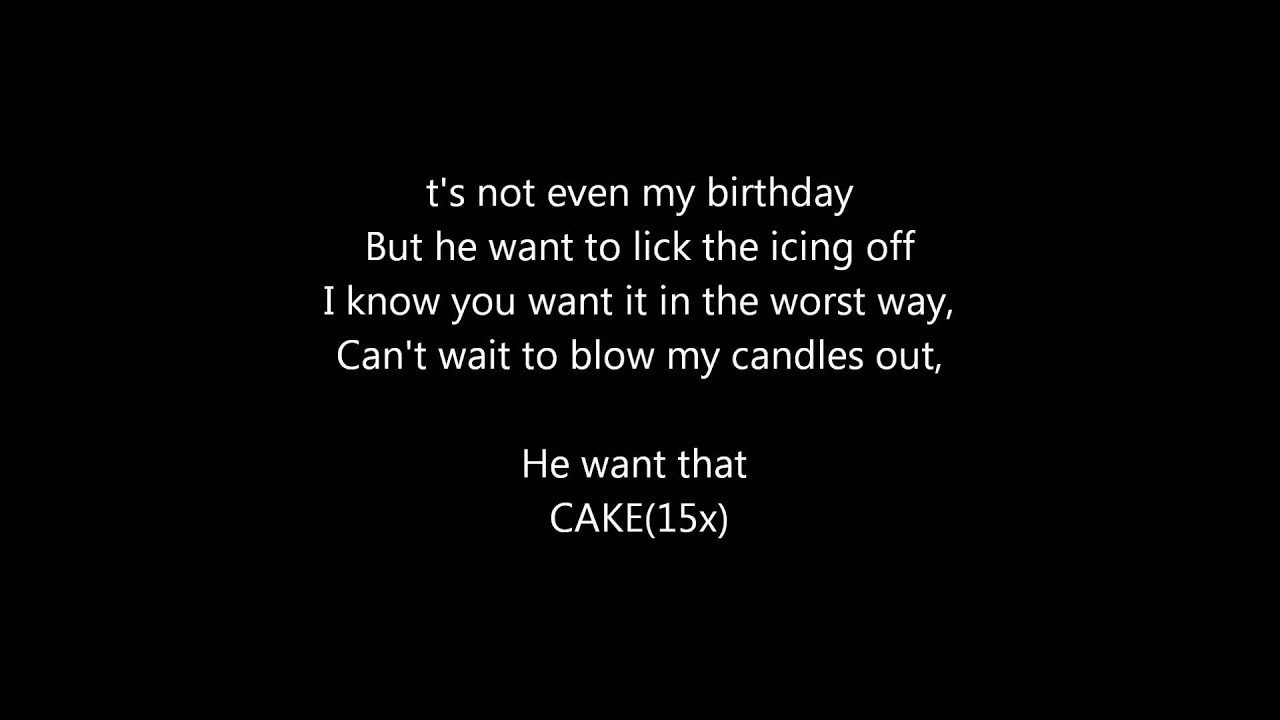 Birthday Cake Rihanna Lyrics
 Rihanna Birthday Cake Lyrics Talk That Talk