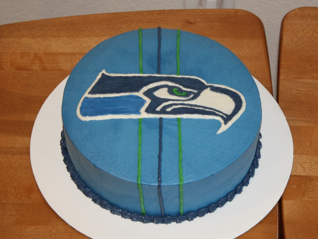 Birthday Cake Seattle
 Party Cakes Seattle Seahawks Birthday Cake
