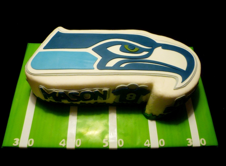 Birthday Cake Seattle
 Seattle Seahawks Cake CakeCentral