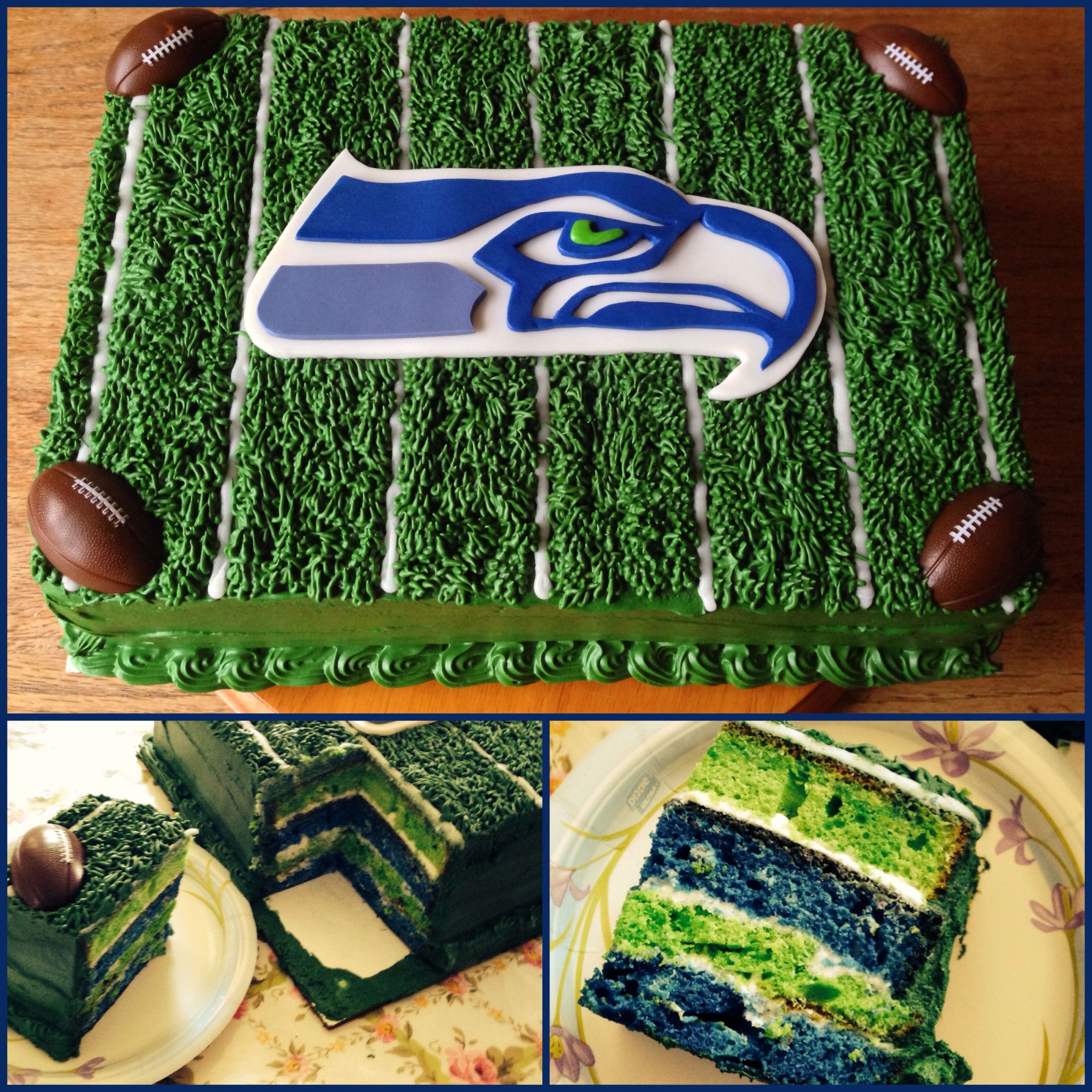 Birthday Cake Seattle
 Seattle Seahawks cake