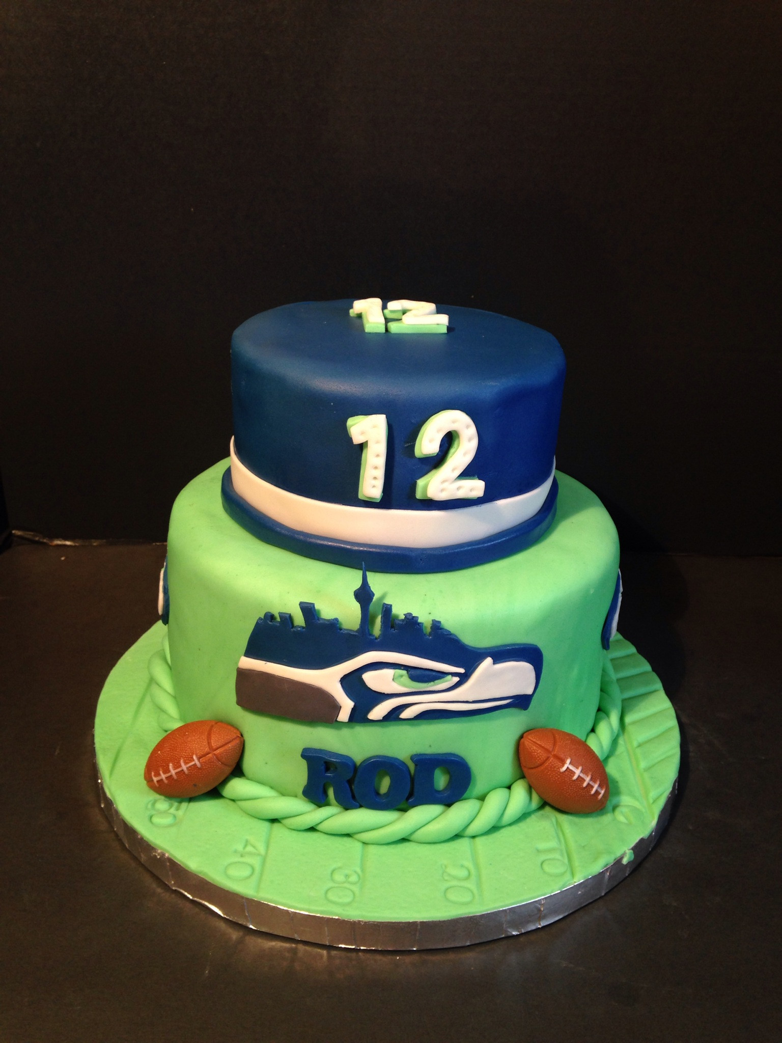 Birthday Cake Seattle
 Seattle Seahawks cake