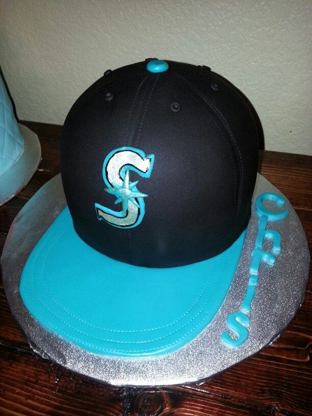 Birthday Cake Seattle
 Seattle Mariners Cap Cake My Cake Creations