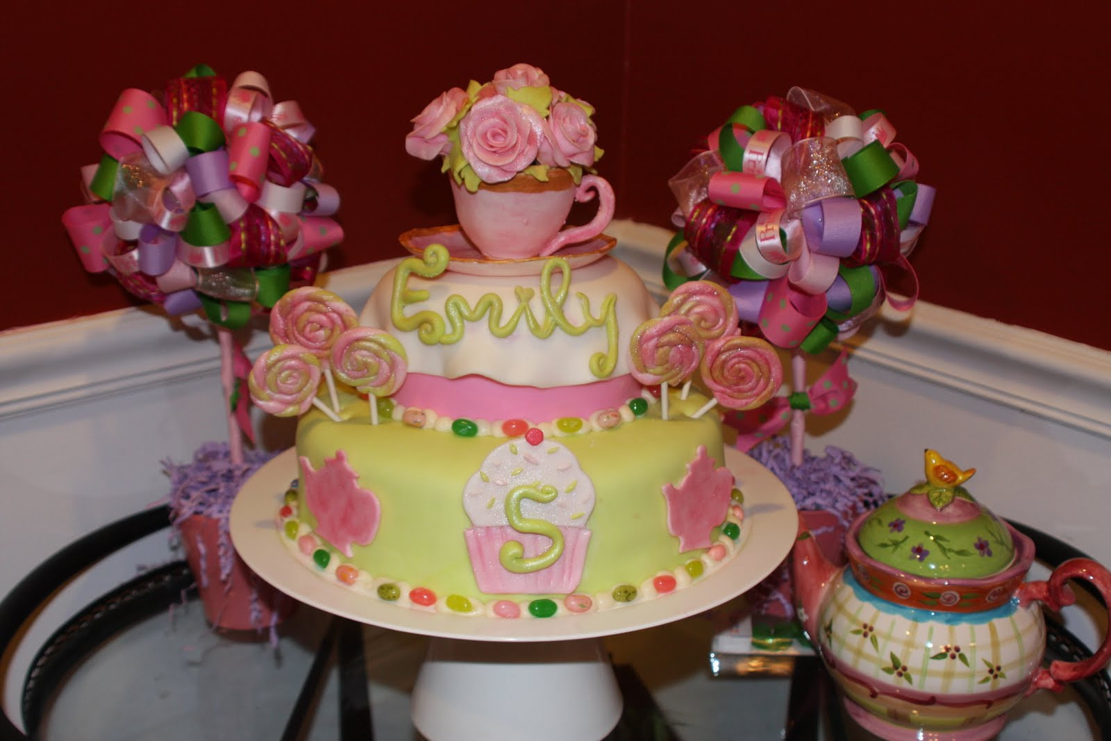 Birthday Cake Store
 Kel s Cake Creations Tea Party Sweet Shop Birthday Cake