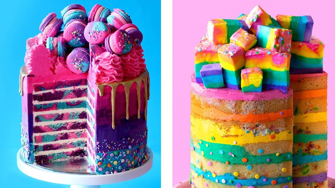 Birthday Cake Video
 4 Colorful Birthday Cake Ideas